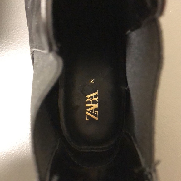 24. Zara | EUC Black Chelsea Boot - Picture 6 of 7